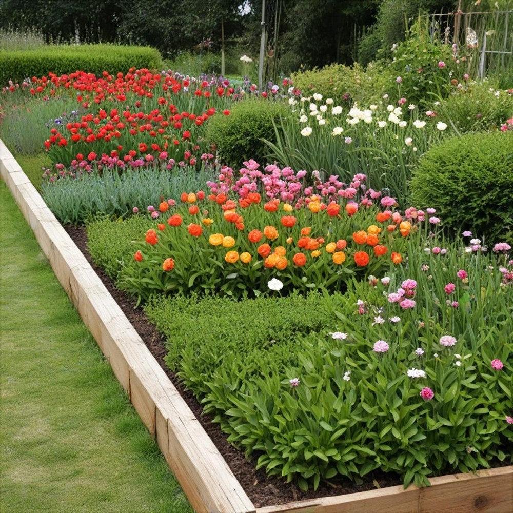 Fabriquez un Parterre en Bois pour Fleurs Facilement