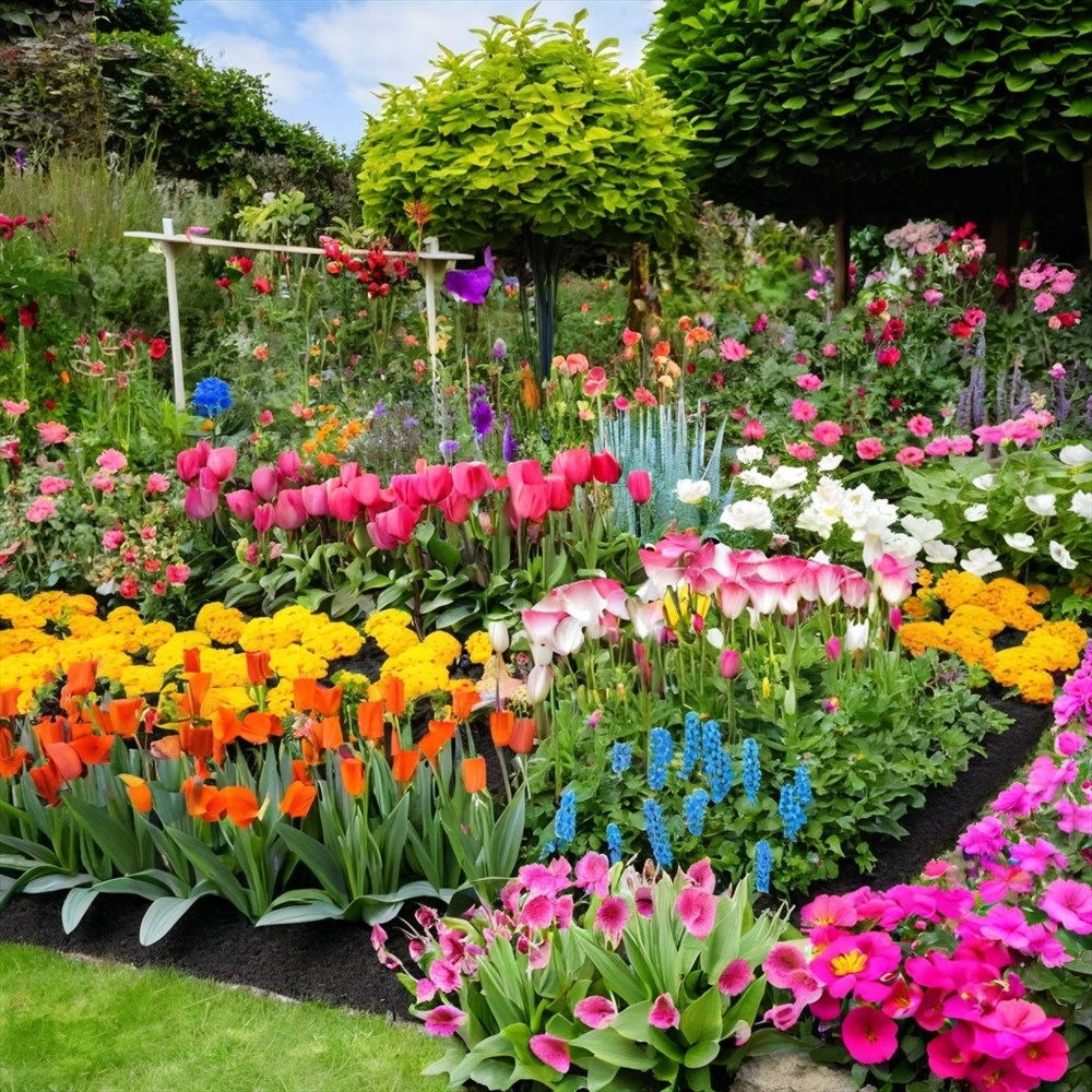 Idées Créatives pour Aménager un Parterre de Fleurs